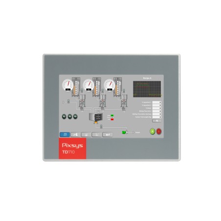 TD710-AD HMI 7'' SOFT-PLC , WEC 7,  MOVICON 11